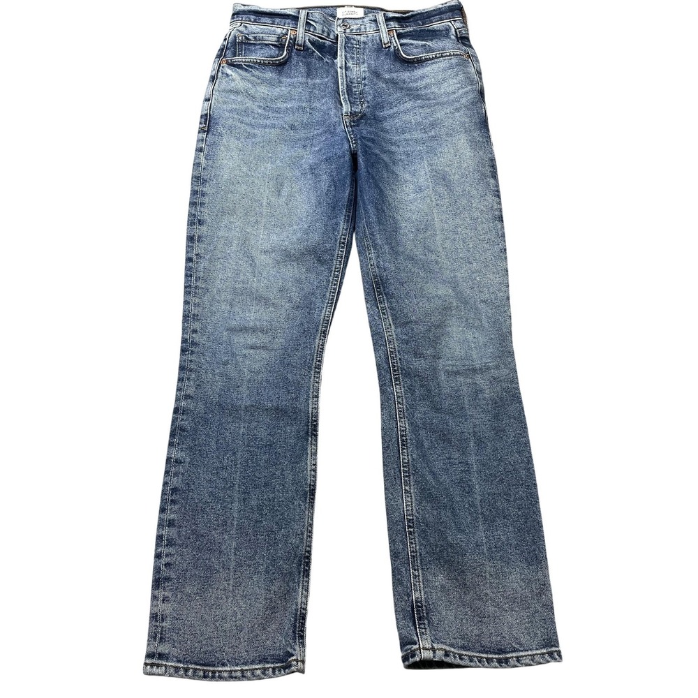 Citizens Of Humanity Jolene Jeans Womens 27 Med Wash High Rise Straight 29x27